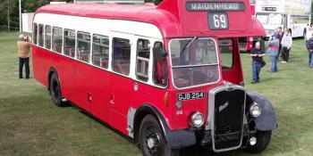 1951 Bristol LWL6B Bus - GJB 254
