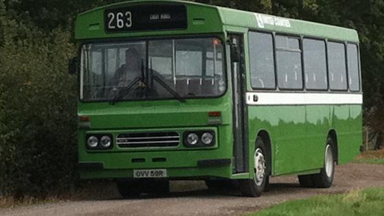 1976 Ford R1014 Duple Dominant Bus - OVV 59R